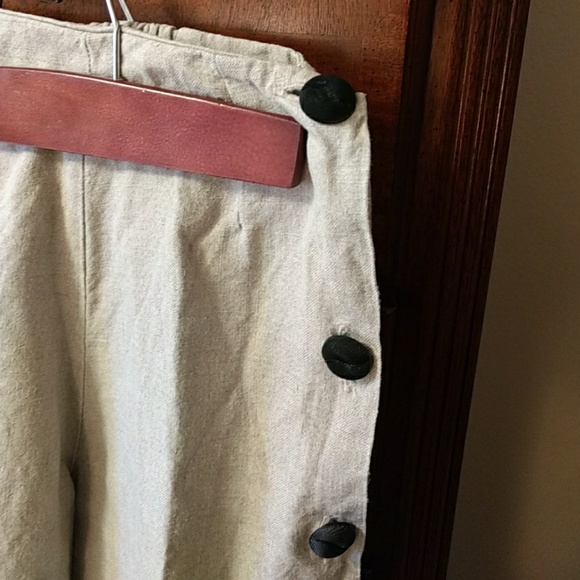 Louis Simon La Libellule Linen Sailor Pants Size S - Picture 3 of 3